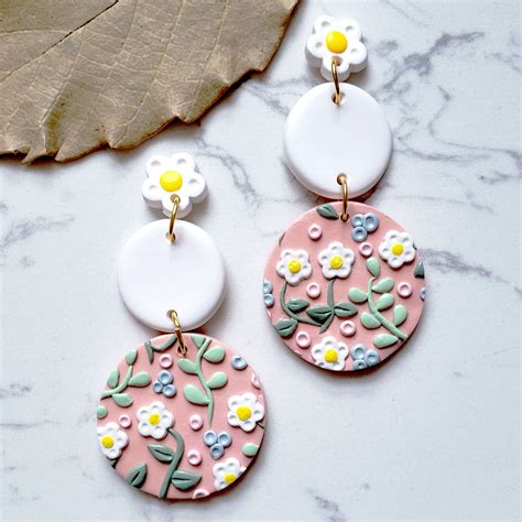 polymer earrings ideas|are polymer clay earrings heavy.